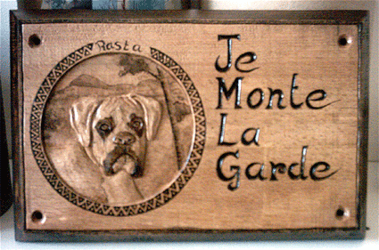 Sculptures r�alis�e � la main d'apr�s photo 27x21 env
